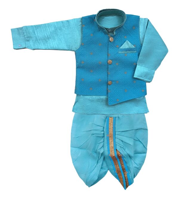 Blue Dhoti Kurta pyjama set