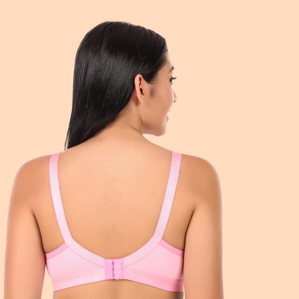 womens bra light pink back clothonics