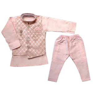 baby boys kurta pajama set for party wear PINK..