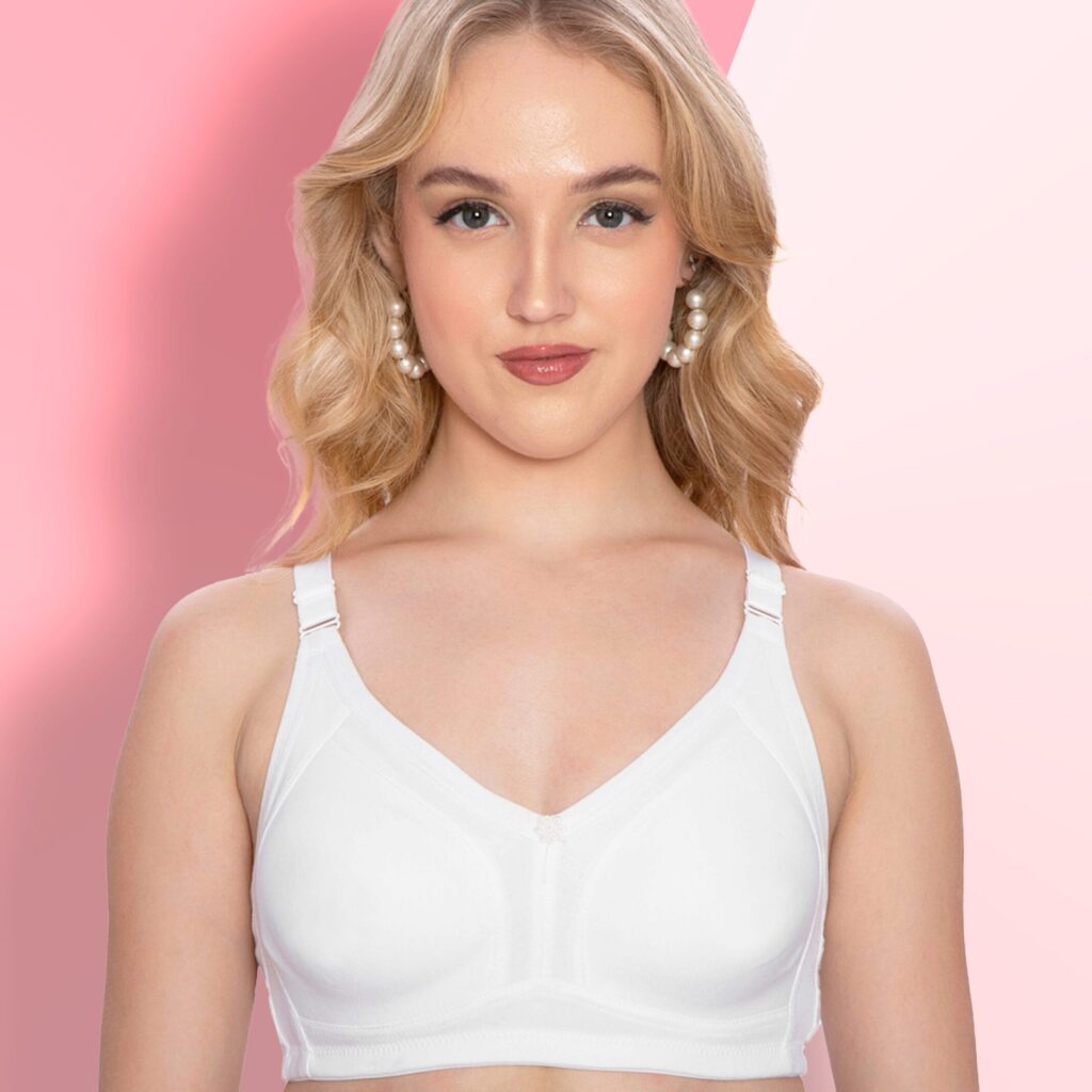 white bra for women full coverage