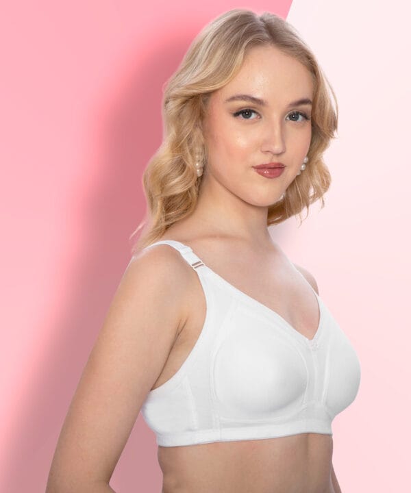 white bra for women full coverage