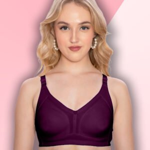 purple bra for women full coverage