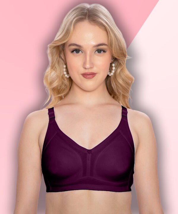 purple bra for women full coverage